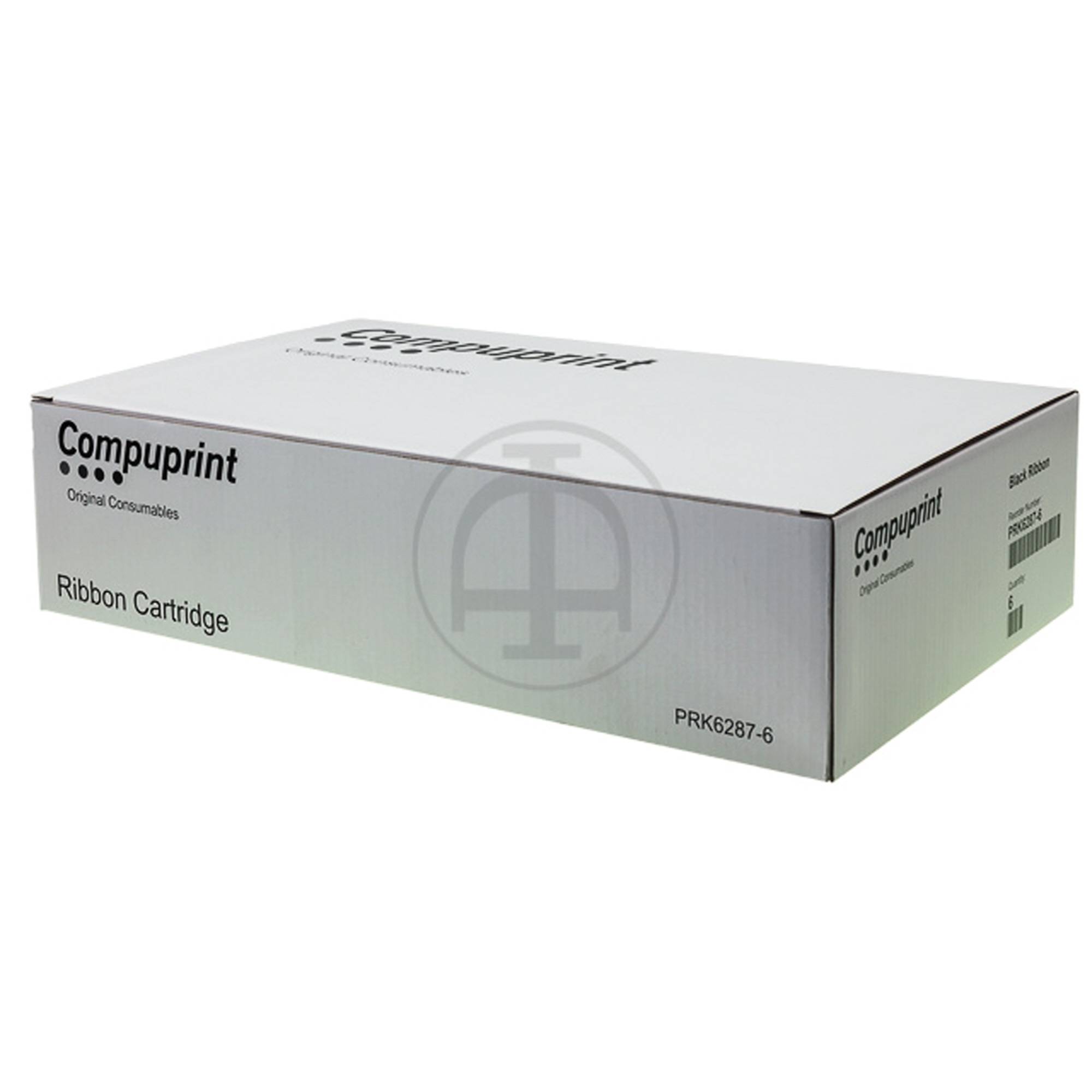 Farbband Compuprint PRK6287-6 SP40P 10Mio Zeichen Nylon sw 6 St./Pack.