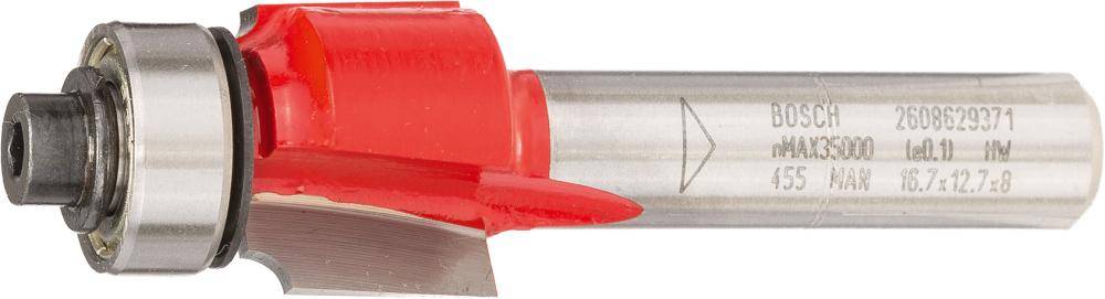 HM Abrundfräser m AnlaufrØ38,1 x19,0x61,0 mm R12,7Bosch - Artikel: 3165140802246