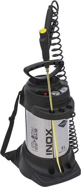 Hochdrucksprühgerät, 5 L Edelstahlbehälter Betriebsdruck 6 bar Mesto - Artikel: 4000903359508