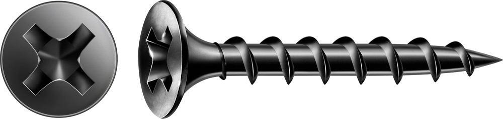 GIX-B TROMPETENKOPF 3,9 x 35 H2 GROBGEWINDE PHOSPH MAGAZINIERT - Artikel: 4003530259159