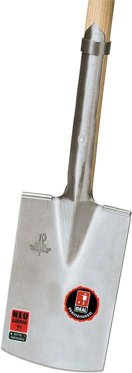 Rodespaten Gr. 2 T-Stiel Trittschutz - Artikel: 4005827101745