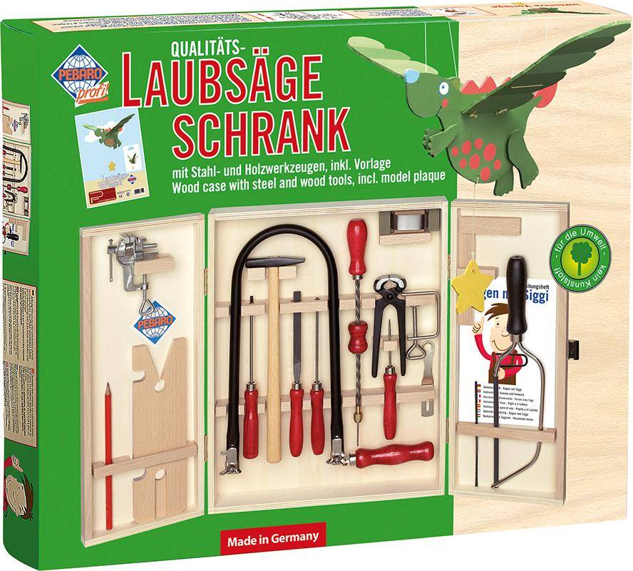 Laubsägeschrank "Öko" Type 401S 19tlg. Bausch - Artikel: 4006094401507