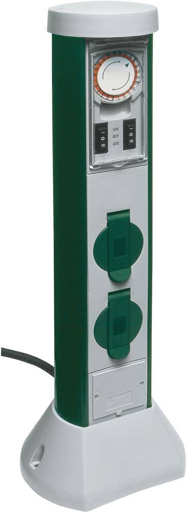 Steckdose 2-Fach Zeituhr Greencraft Beschaffungsartikel - Artikel: 4006341662552