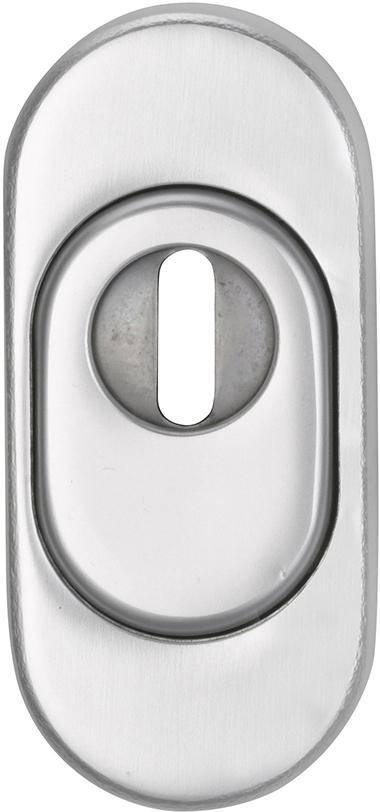 Schutzrosette, Ares 0815,oval,14,5mm, ZA/PZ,ER matt - Artikel: 4006632192140