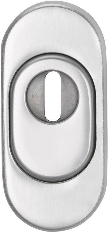 Schutzrosette, Ares 0815,oval,14,5mm, ZA/PZ,F1 eloxiert - Artikel: 4006632192157