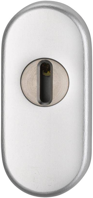 Schutzrosette, Ares 0811/14,oval,14,5mm,ZA/PZ,ER matt - Artikel: 4006632214811