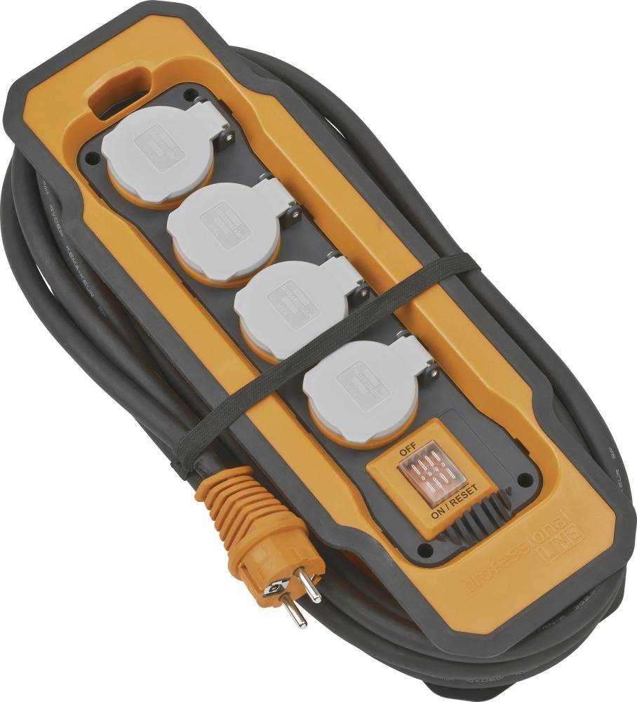 Steckdosenleiste 4-fach H07RN-F3G2,5 5m professionalLINE Brennenstuhl - Artikel: 4007123651863