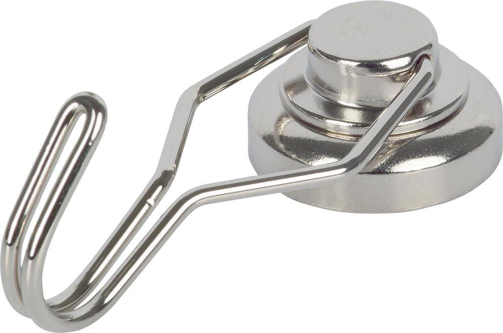Topfmag.Neodym Ø25, m.drehb.H.5cm,sil Inhalt: 2 - Artikel: 4007219340992