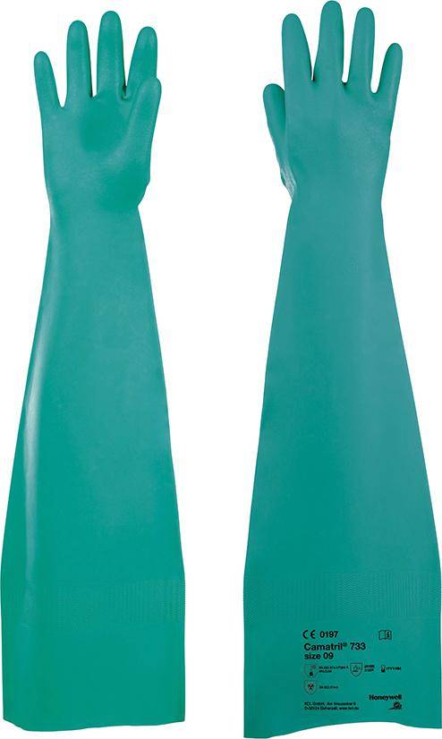 Handschuh Camatril 733, 600 mm,Gr.10,grün - Artikel: 4008198773306