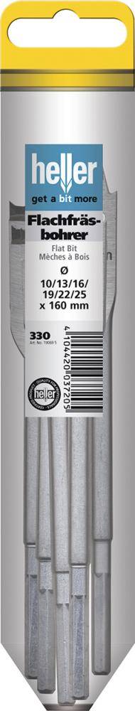 Flachfräsbohrersatz Quick6-tlg. in Dose Heller - Artikel: 4010159190695