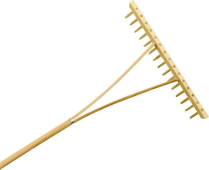 Holzrechen 15 Zinken einreihig - Artikel: 4010162362119