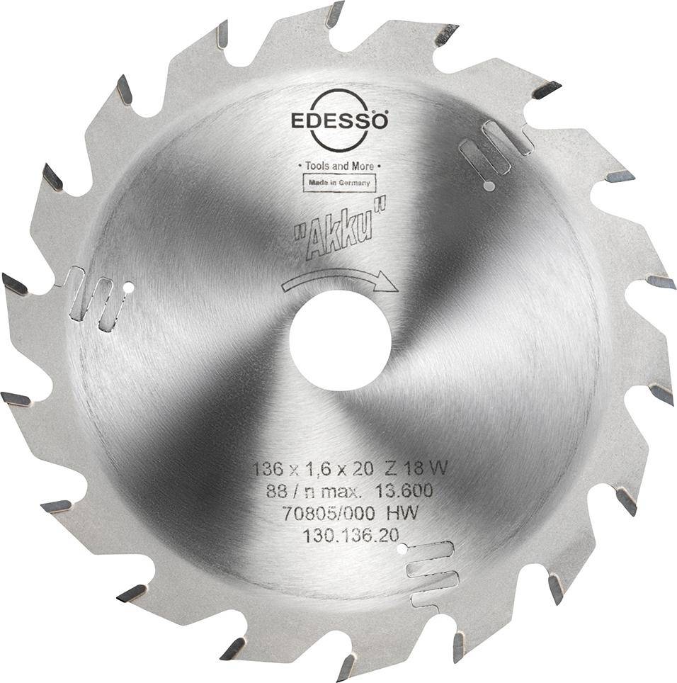 HW Kreissägebl. Akku 136x1,6x20mm Z18 W - Artikel: 4010912014657