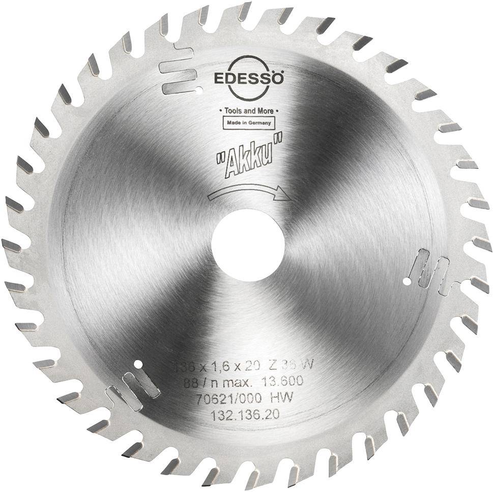 HW Kreissägebl. Akku 136x1,6x20mm Z36 W - Artikel: 4010912014671