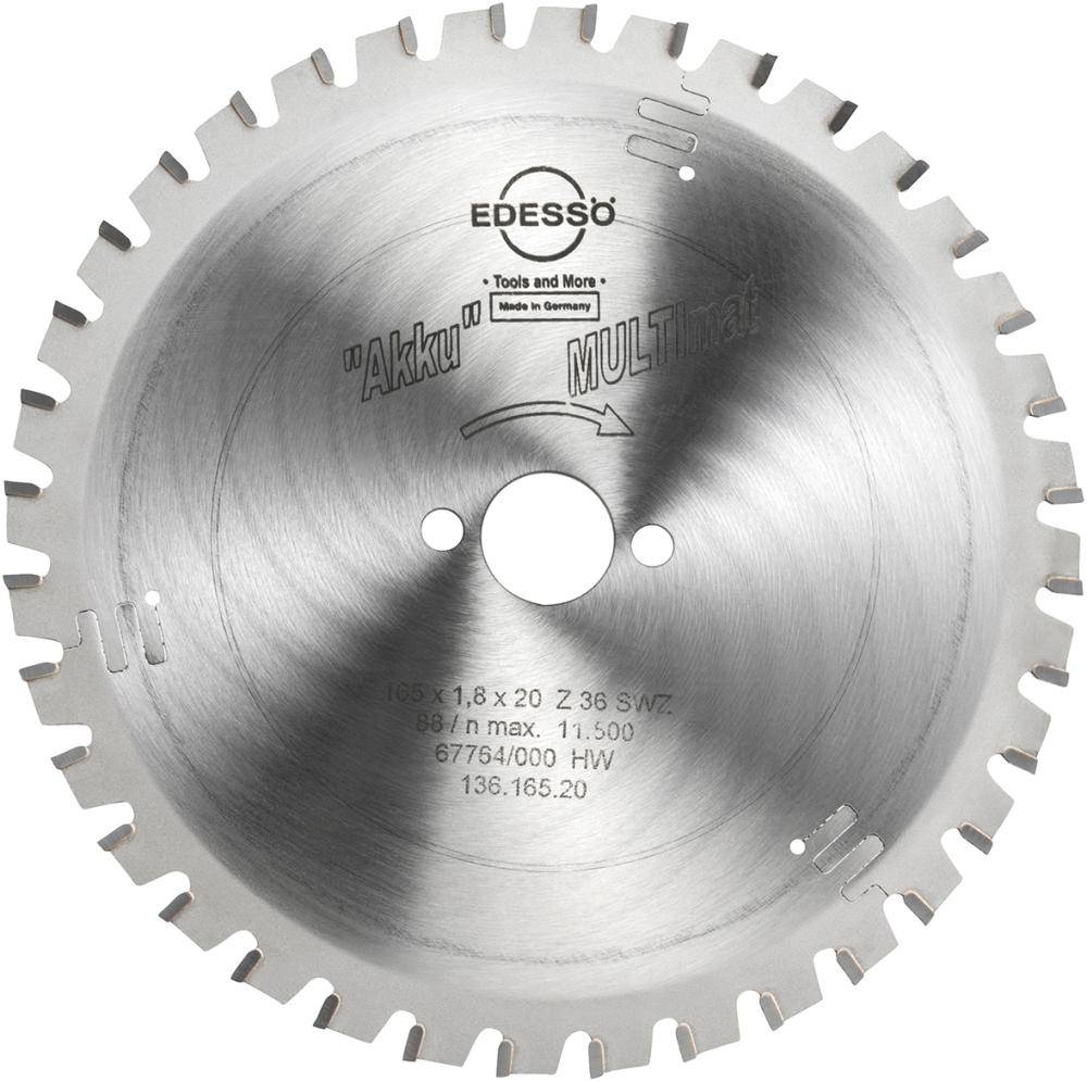 HW Kreissägebl. Akku 165x1,8x20mm Z36 SWZ - Artikel: 4010912014701