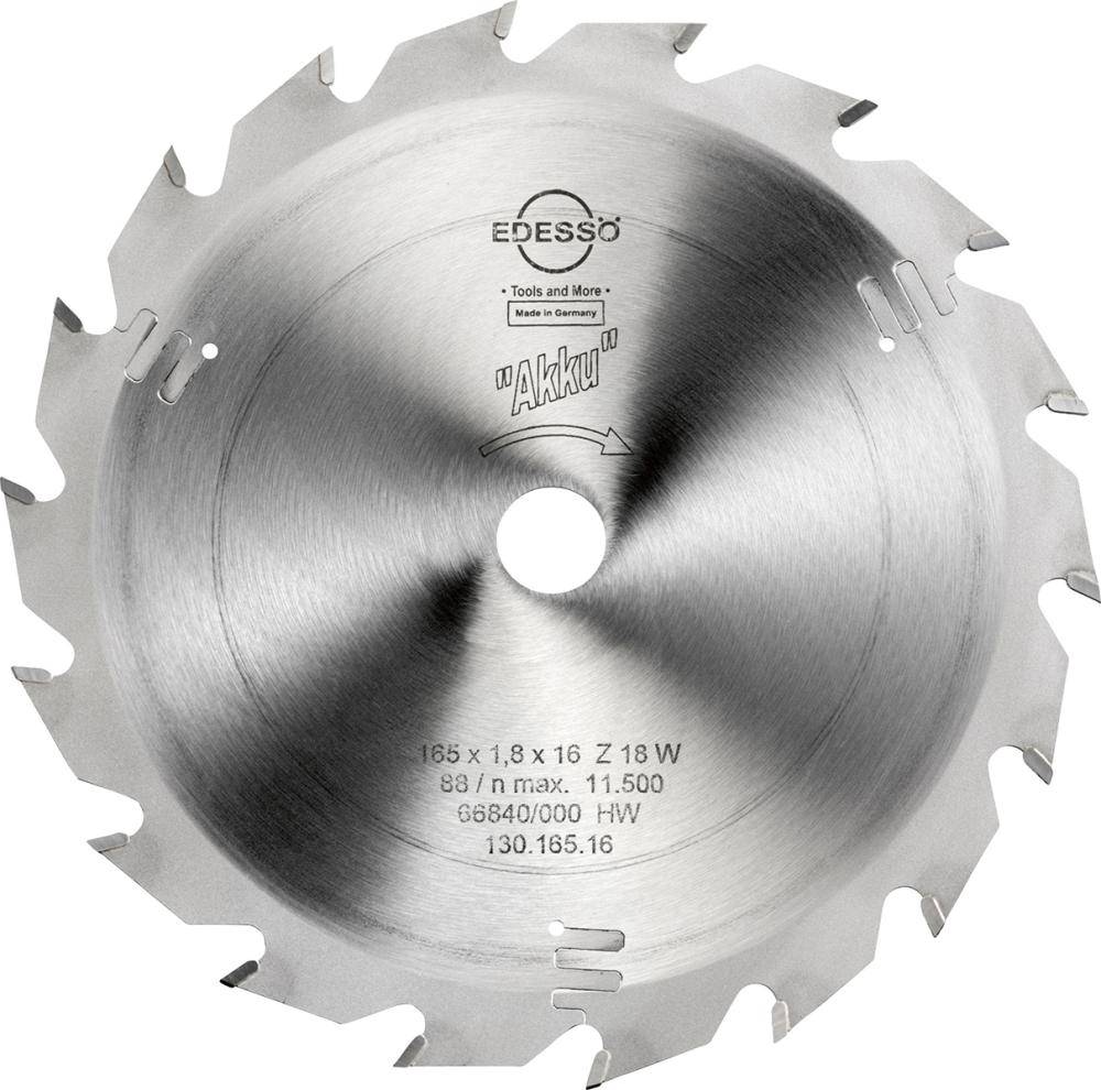 HW Kreissägebl. Akku 165x1,8x16mm Z18 W - Artikel: 4010912838482