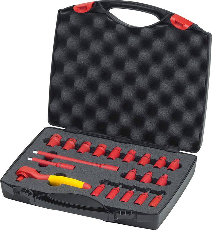 Steckschlüssel-Satz 1/4" VDE 20-teilig im Koffer Wiha - Artikel: 4010995430252
