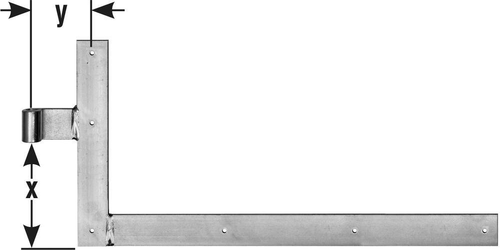 Winkelbänder D20 400x800 mm hell verz. - Artikel: 4011338218544