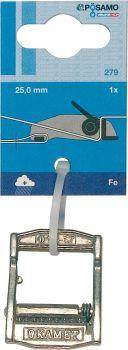 Klemmschloss verz. (SB) f. Gurt-Ø b.25mm - Artikel: 4011645012279