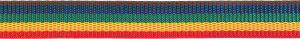 Gurtband mehrfarbig 25,0mm Ro.100m (250x110) - Artikel: 4011645012507