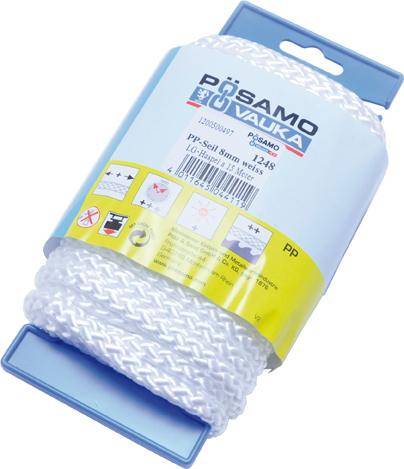 PP-Seil gefl. E orange 3,0mmx30m auf Lg-Haspel - Artikel: 4011645040630