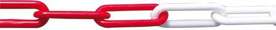 Kunststoffk. Polyethylen rot/weiss 6,0 Polyb. 5m - Artikel: 4011645016741