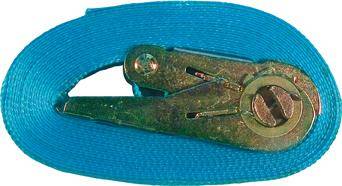 Zurrgurt m. Spannratsche 2,5x600cm blau - Artikel: 4011645017144
