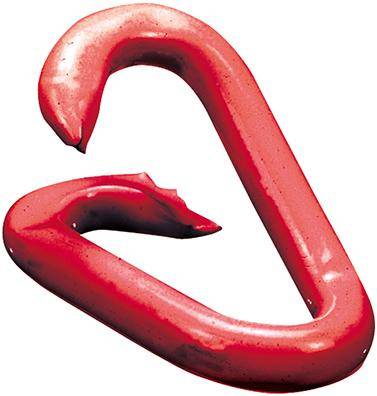 Stahl Notglieder lackiertrot 6,0mm - Artikel: 4011645024432