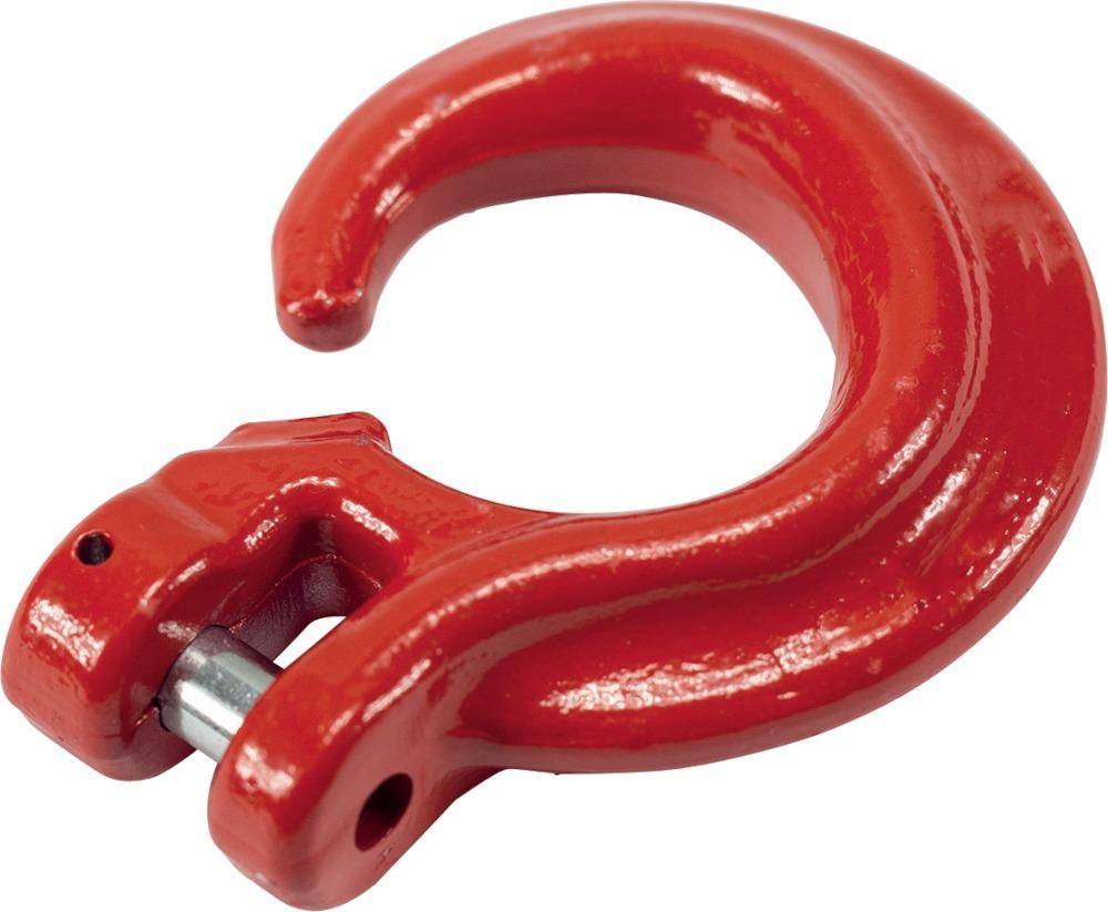 Schlinghaken DIN EN1677-2verg.Stahl rot 8mm5/16 - Artikel: 4011645055405