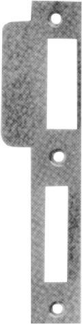 Schließplatte eckig ls 170x24x2 silber - Artikel: 4012432900045
