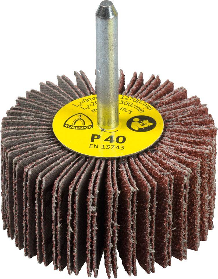 Fächerschleifer KM613 30x10x 6mm K 40 Klingspor - Artikel: 4014855015931