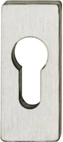 PT-Schlüsselrosette,PZ, 0 17 1768,eck.,F69 matt - Artikel: 4015354239927