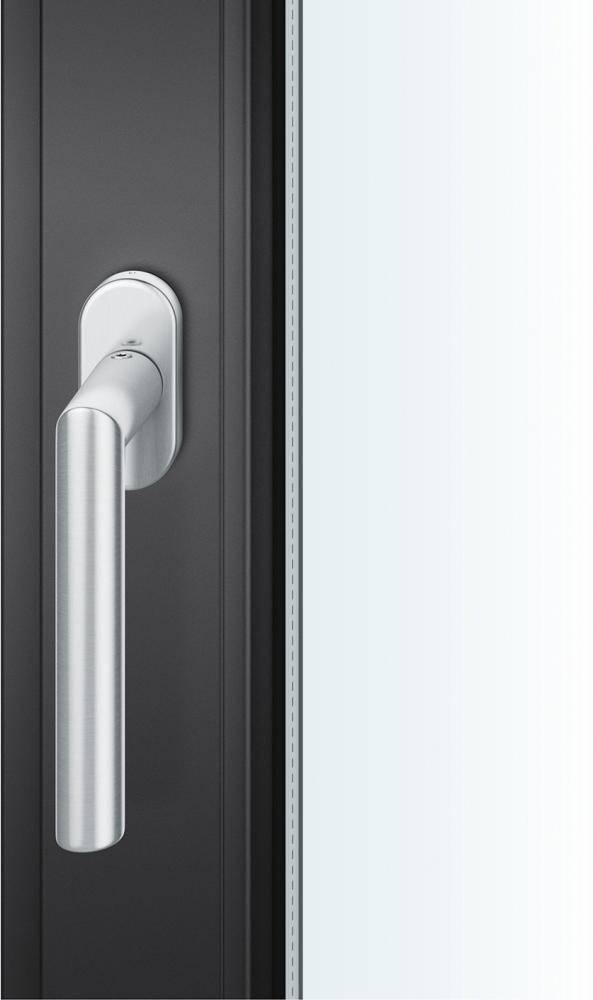 Fenstergriff,oval,Edelst.34 1076, Stift 24-38mm - Artikel: 4015354759616