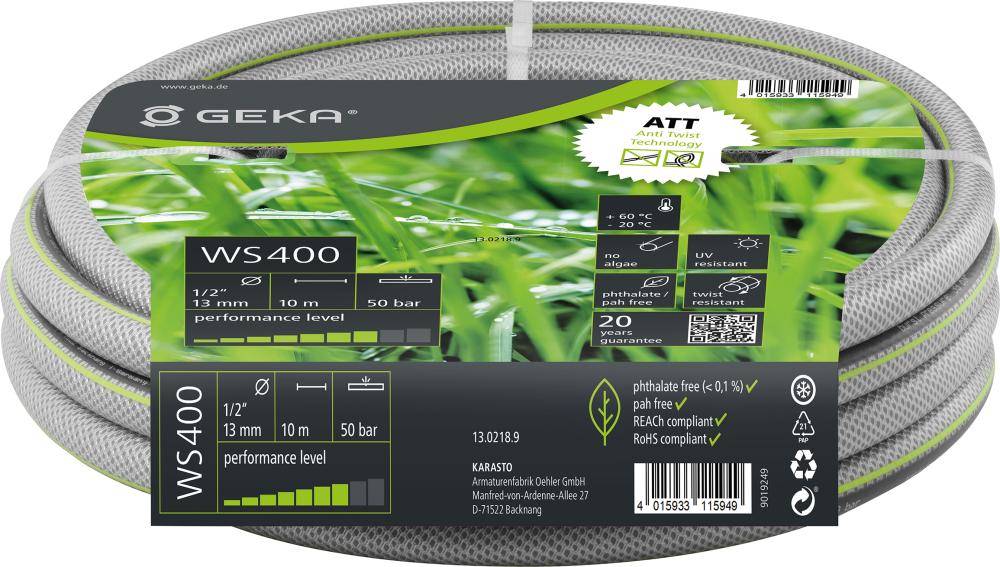 Wasserschlauch WS400 1/2"/13 mm 10 m GEKA plus Beschaffungsartikel - Artikel: 4015933115949