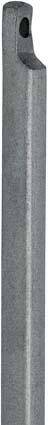 Stangen f.Tortreibr 13x2500mm hell-verz - Artikel: 4016753022608