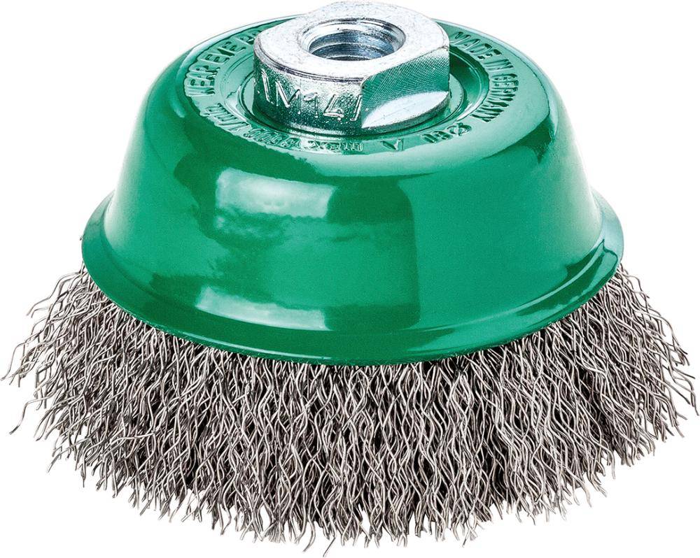 Topfbürste Edelstahl gewellt 65x0,35mm Lessmann - Artikel: 4017359005781