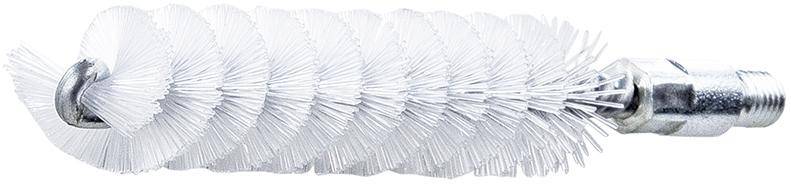 Rohrbürste m. Gewinde M6 Ø14mm, Nylon glatt 0,15mmLessmann - Artikel: 4017359011621