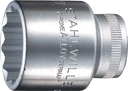 Steckschlüsseleinsatz 12-kant 1/2" 30mm Stahlwille - Artikel: 4018754005383