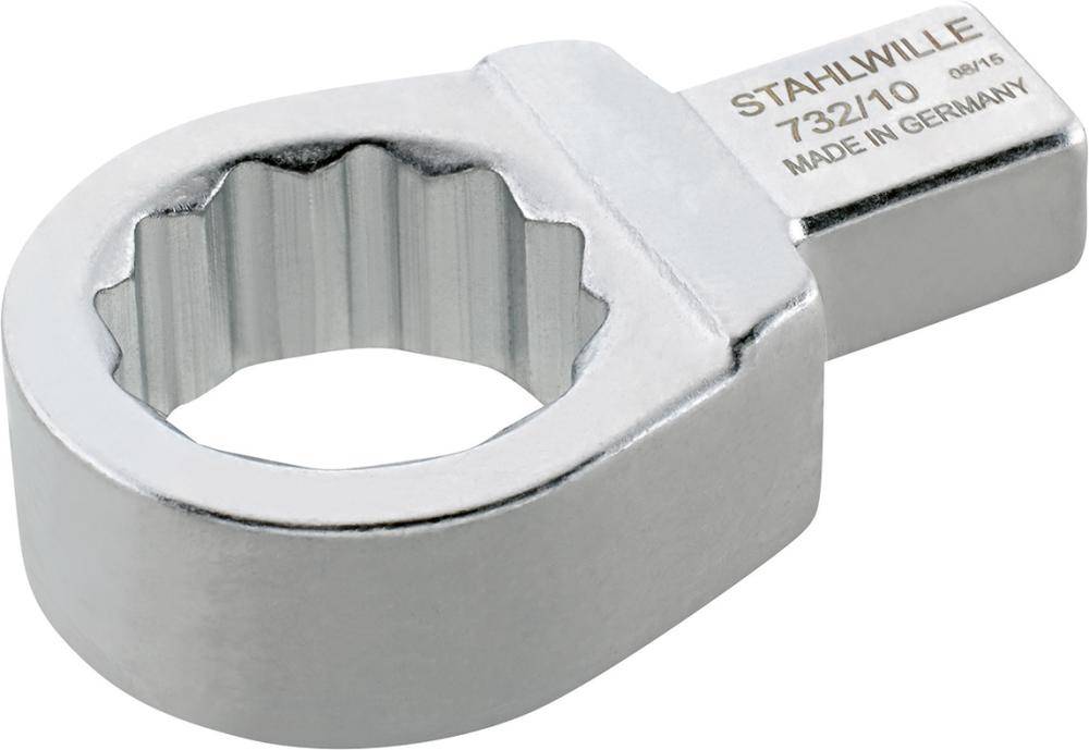 Einsteck-Ringschlüssel 7mm 9x12mm Stahlwille - Artikel: 4018754034055