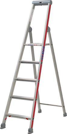 Stufenstehleiter S-Brückeeinseitig 3 Stufen