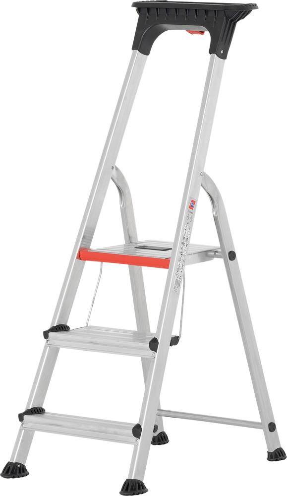 Stufenstehleiter 3Stufen Standhöhe 0,65m 3 Stufen Standhöhe 0,65 m