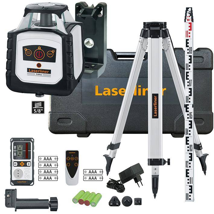 Rotationslaser-Set Cubus 210 S Set 150 cm Laserliner - Artikel: 4021563715015