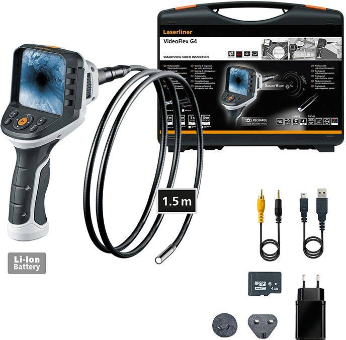 Inspektionskamera VideoFlex G4 Laserliner - Artikel: 4021563715749