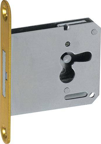 1732.25201 Riegelschloss 25mm links, Stulp Mess. - Artikel: 4021677003671