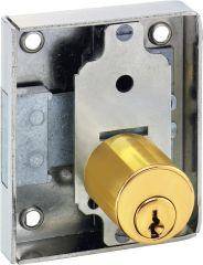 2826 Zyl.Riegelschl.D30mmrs Zyl.matt.vern. - Artikel: 4021677006672