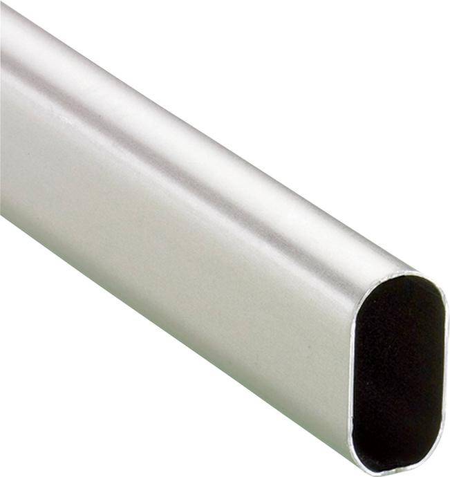 Rohr,9000894,ov.,L5000mm,matt vernickelt - Artikel: 4023149031120