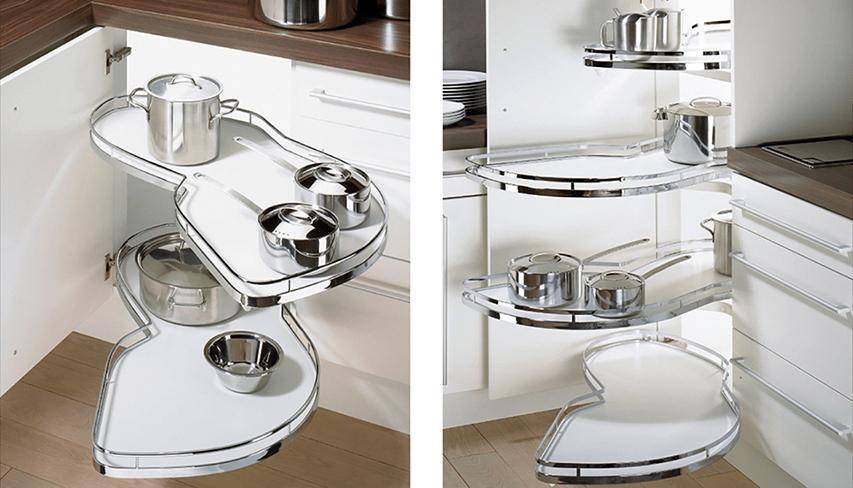 Eckschrankschwenkauszug,9136158,rs,450mm - Artikel: 4023149066962