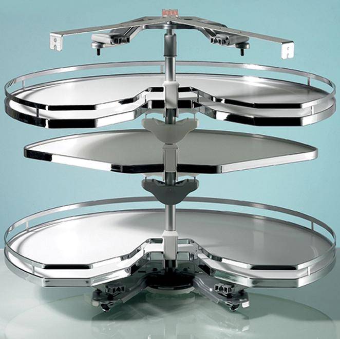 Eckschr.drehb.,9080040,KB800mm,silber - Artikel: 4023149124754