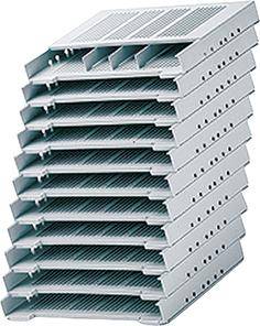 Formularablage,20576, 6 Fächer,aluoptik - Artikel: 4023149205767