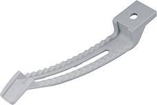 Kabelhalt.,45968,einf.,B20mm,L120mm,grau - Artikel: 4023149459689