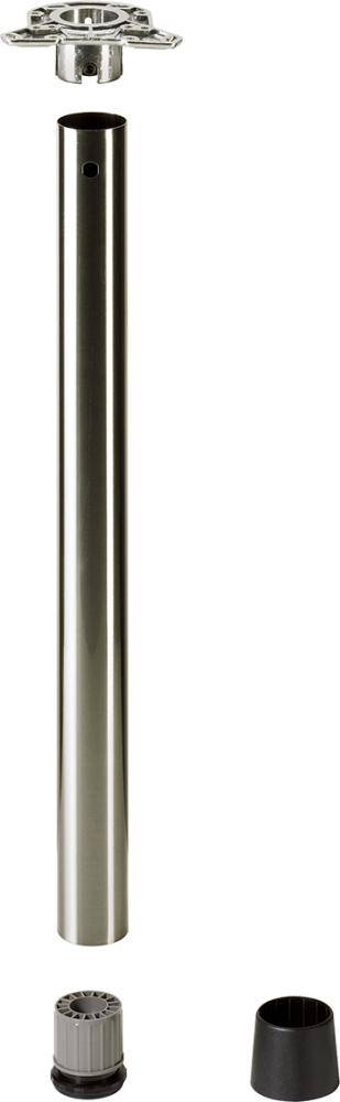 Tischb.,46049,Ø60x1200mm,edelstahloptik - Artikel: 4023149460494